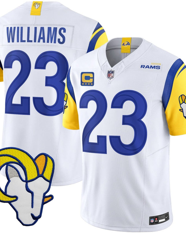Men's Rams Vapor Limited Jersey V2 - All Stitched LAR_KDZ - KINDOZY