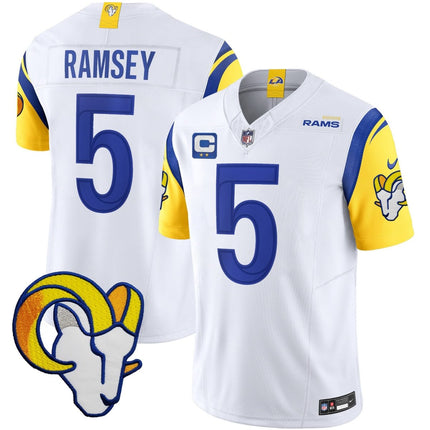 Men's Rams Vapor Limited Jersey V2 - All Stitched LAR_KDZ - KINDOZY