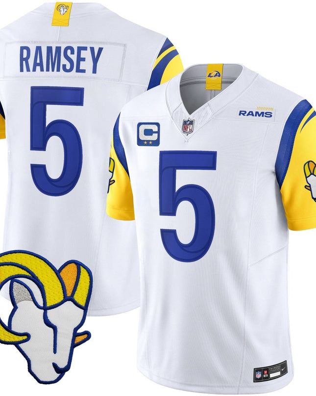 Men's Rams Vapor Limited Jersey V2 - All Stitched LAR_KDZ - KINDOZY