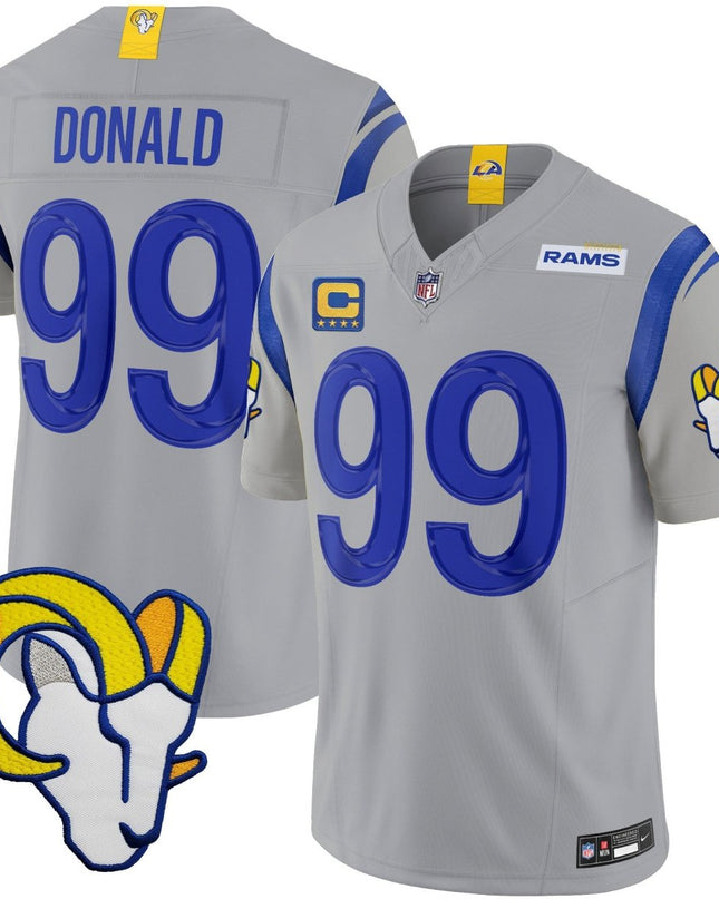 Men's Rams Vapor Limited Jersey V2 - All Stitched LAR_KDZ - KINDOZY