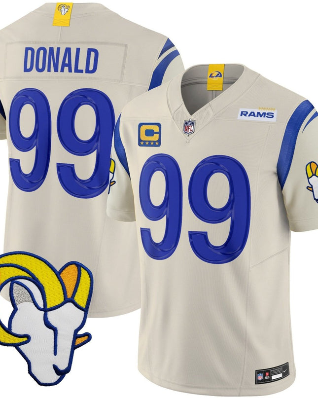 Men's Rams Vapor Limited Jersey V2 - All Stitched LAR_KDZ - KINDOZY