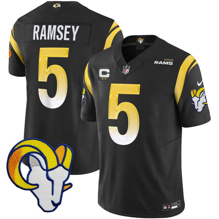 Men's Rams Vapor Limited Jersey V2 - All Stitched LAR_KDZ - KINDOZY