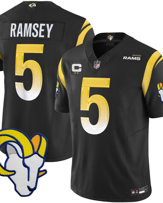 Men's Rams Vapor Limited Jersey V2 - All Stitched LAR_KDZ - KINDOZY