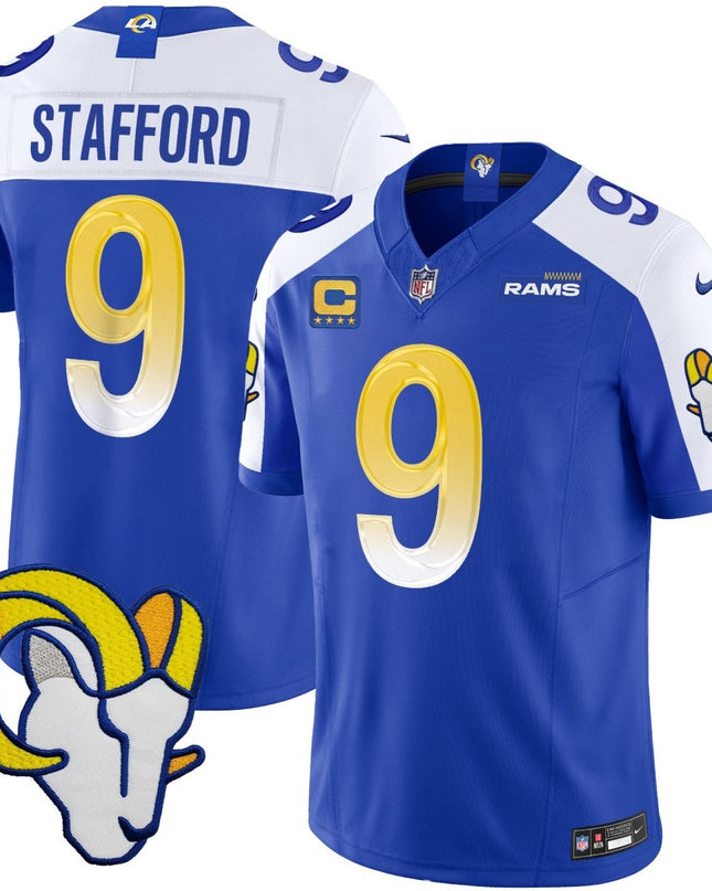 Men's Rams Vapor Limited Jersey V2 - All Stitched LAR_KDZ - KINDOZY