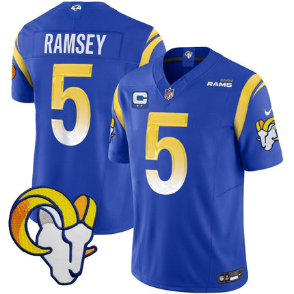 Men's Rams Vapor Limited Jersey V2 - All Stitched LAR_KDZ - KINDOZY