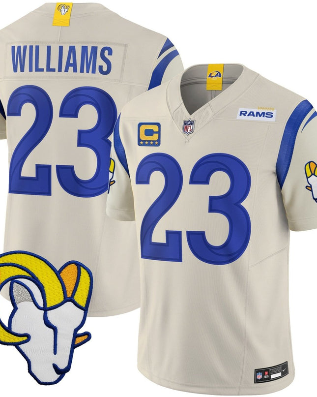 Men's Rams Vapor Limited Jersey V2 - All Stitched LAR_KDZ - KINDOZY