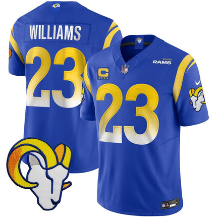 Men's Rams Vapor Limited Jersey V2 - All Stitched LAR_KDZ - KINDOZY
