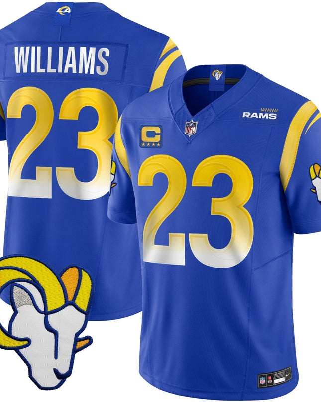 Men's Rams Vapor Limited Jersey V2 - All Stitched LAR_KDZ - KINDOZY