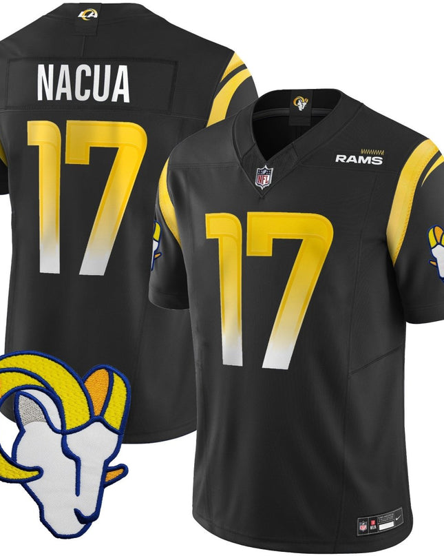 Men's Rams Vapor Limited Jersey V2 - All Stitched LAR_KDZ - KINDOZY