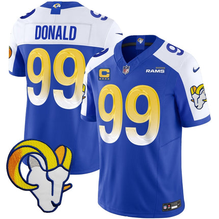 Men's Rams Vapor Limited Jersey V2 - All Stitched LAR_KDZ - KINDOZY