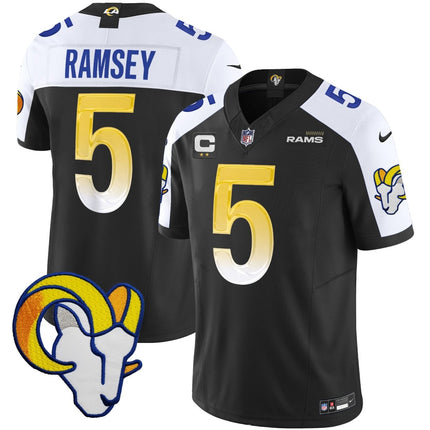 Men's Rams Vapor Limited Jersey V2 - All Stitched LAR_KDZ - KINDOZY