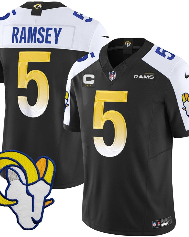 Men's Rams Vapor Limited Jersey V2 - All Stitched LAR_KDZ - KINDOZY