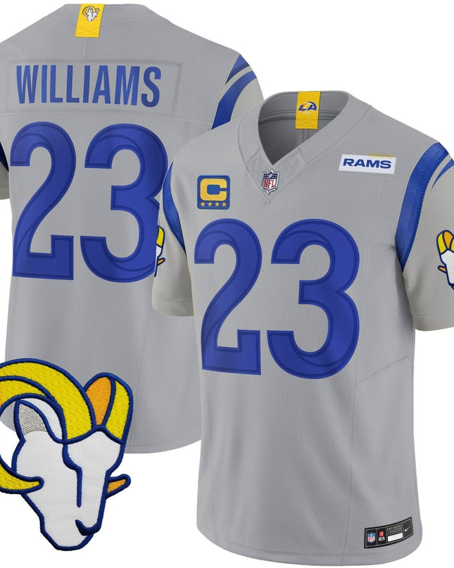 Men's Rams Vapor Limited Jersey V2 - All Stitched LAR_KDZ - KINDOZY