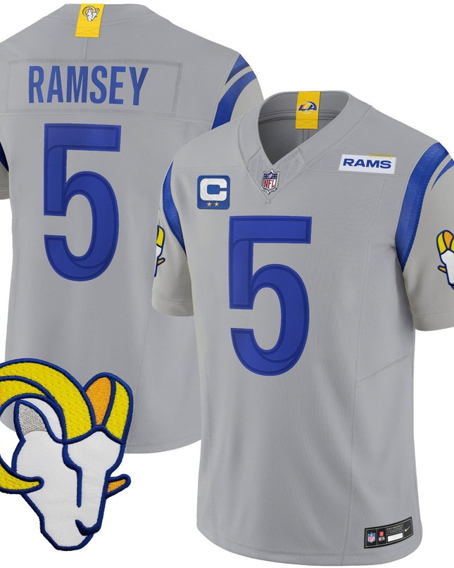 Men's Rams Vapor Limited Jersey V2 - All Stitched LAR_KDZ - KINDOZY