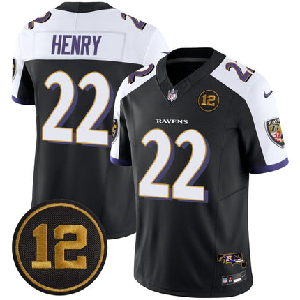 Men's Ravens Jacoby Jones Patch Vapor Limited Jersey - All Stitched BALRAV_KDZ - KINDOZY