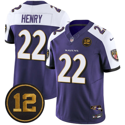 Men's Ravens Jacoby Jones Patch Vapor Limited Jersey - All Stitched BALRAV_KDZ - KINDOZY