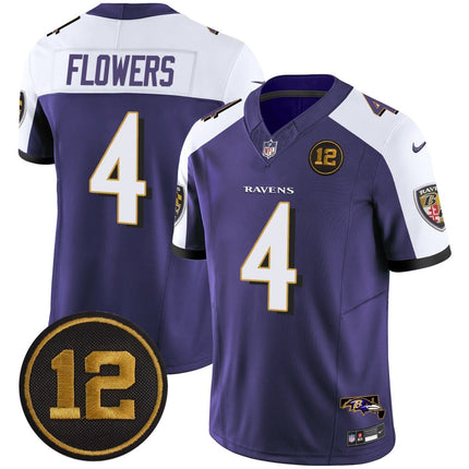 Men's Ravens Jacoby Jones Patch Vapor Limited Jersey - All Stitched BALRAV_KDZ - KINDOZY