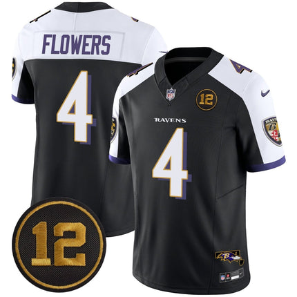 Men's Ravens Jacoby Jones Patch Vapor Limited Jersey - All Stitched BALRAV_KDZ - KINDOZY