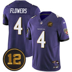 Purple / Zay Flowers / S