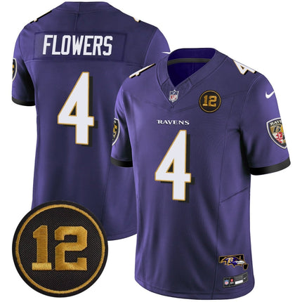 Men's Ravens Jacoby Jones Patch Vapor Limited Jersey - All Stitched BALRAV_KDZ - KINDOZY