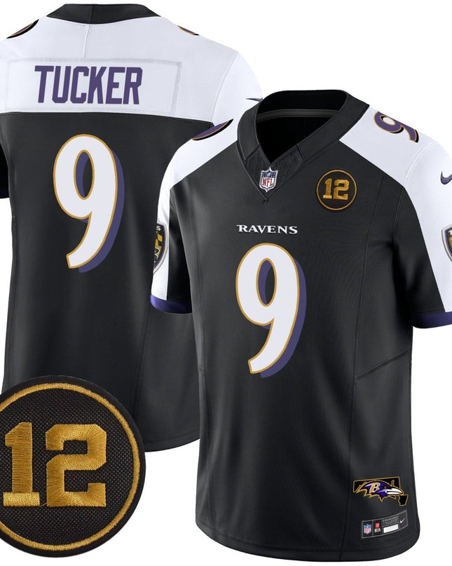 Men's Ravens Jacoby Jones Patch Vapor Limited Jersey - All Stitched BALRAV_KDZ - KINDOZY