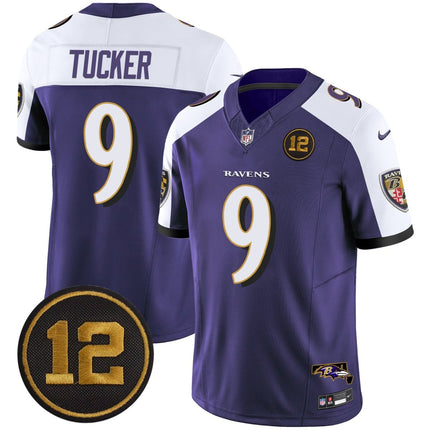 Men's Ravens Jacoby Jones Patch Vapor Limited Jersey - All Stitched BALRAV_KDZ - KINDOZY