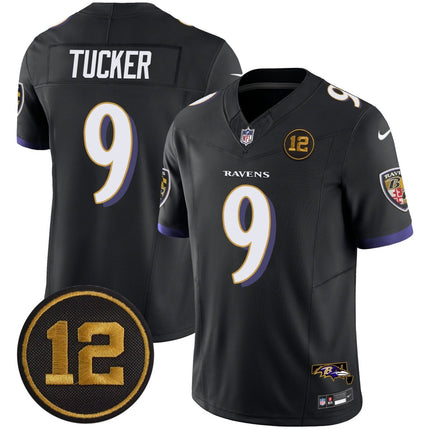 Men's Ravens Jacoby Jones Patch Vapor Limited Jersey - All Stitched BALRAV_KDZ - KINDOZY