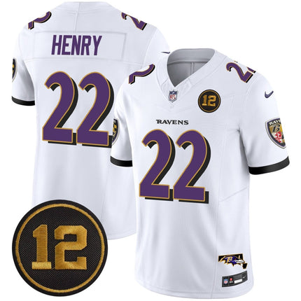 Men's Ravens Jacoby Jones Patch Vapor Limited Jersey - All Stitched BALRAV_KDZ - KINDOZY