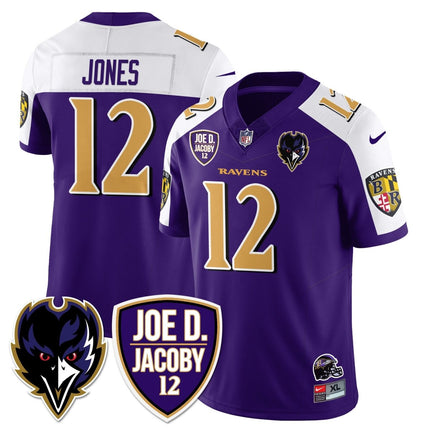 Men's Ravens Purple Rising 2024 Vapor Limited Jersey - All Stitched BALRAV_KDZ - KINDOZY