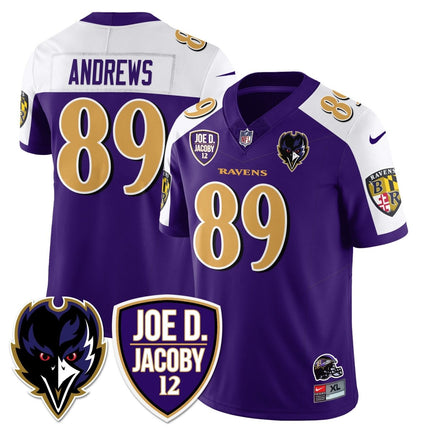 Men's Ravens Purple Rising 2024 Vapor Limited Jersey - All Stitched BALRAV_KDZ - KINDOZY