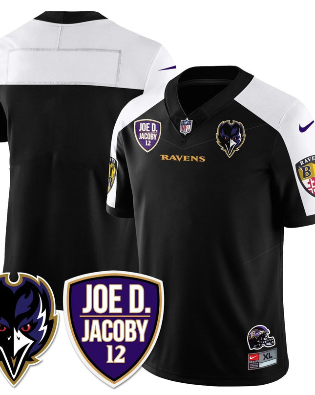 Men's Ravens Purple Rising 2024 Vapor Limited Jersey - All Stitched BALRAV_KDZ - KINDOZY