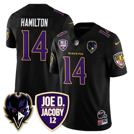 Men's Ravens Purple Rising 2024 Vapor Limited Jersey - All Stitched BALRAV_KDZ - KINDOZY