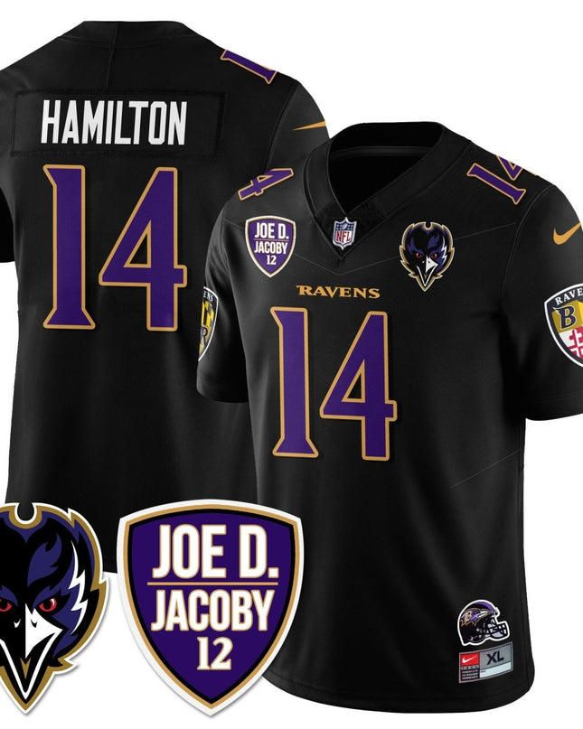Men's Ravens Purple Rising 2024 Vapor Limited Jersey - All Stitched BALRAV_KDZ - KINDOZY