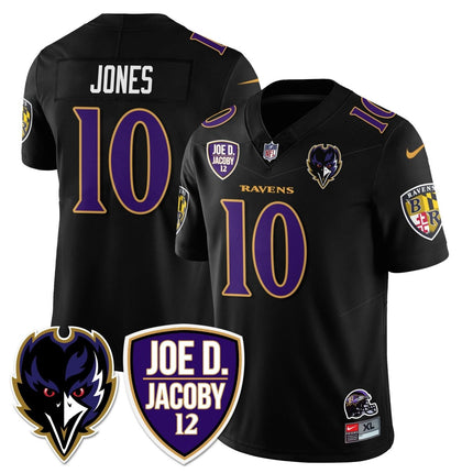 Men's Ravens Purple Rising 2024 Vapor Limited Jersey - All Stitched BALRAV_KDZ - KINDOZY