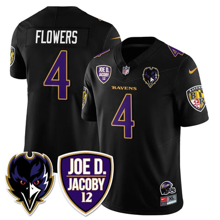 Men's Ravens Purple Rising 2024 Vapor Limited Jersey - All Stitched BALRAV_KDZ - KINDOZY