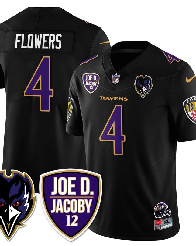 Men's Ravens Purple Rising 2024 Vapor Limited Jersey - All Stitched BALRAV_KDZ - KINDOZY