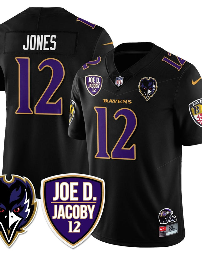 Men's Ravens Purple Rising 2024 Vapor Limited Jersey - All Stitched BALRAV_KDZ - KINDOZY