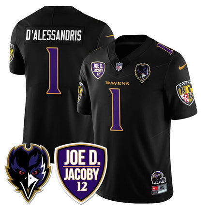 Men's Ravens Purple Rising 2024 Vapor Limited Jersey - All Stitched BALRAV_KDZ - KINDOZY