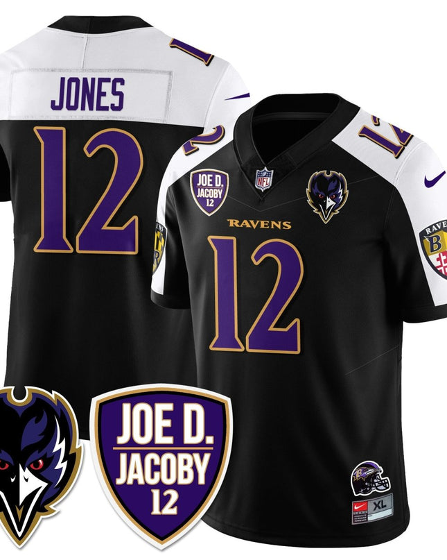 Men's Ravens Purple Rising 2024 Vapor Limited Jersey - All Stitched BALRAV_KDZ - KINDOZY