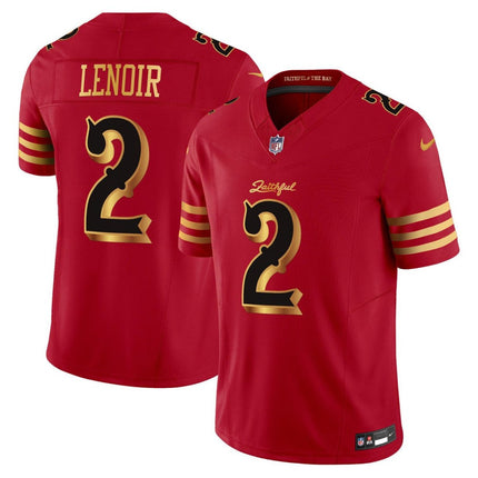 Men's San Francisco 49ers 2025 “Rivalries” Vapor Limited Jersey V2 - All Stitched SF49_KDZ - KINDOZY