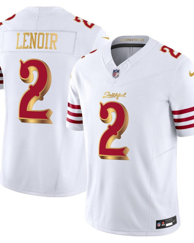 Men's San Francisco 49ers 2025 “Rivalries” Vapor Limited Jersey V2 - All Stitched SF49_KDZ - KINDOZY