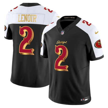Men's San Francisco 49ers 2025 “Rivalries” Vapor Limited Jersey V2 - All Stitched SF49_KDZ - KINDOZY