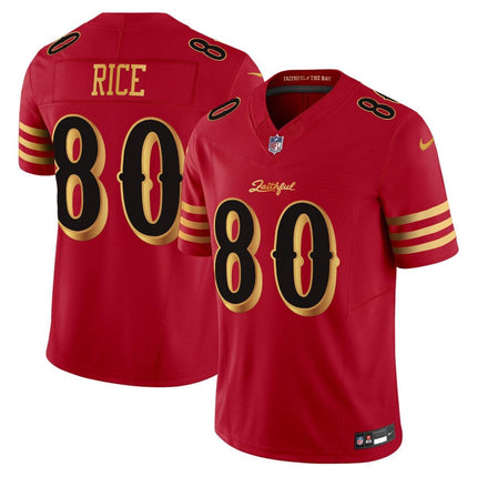 Men's San Francisco 49ers 2025 “Rivalries” Vapor Limited Jersey V2 - All Stitched SF49_KDZ - KINDOZY