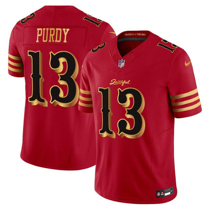 Men's San Francisco 49ers 2025 “Rivalries” Vapor Limited Jersey V2 - All Stitched SF49_KDZ - KINDOZY
