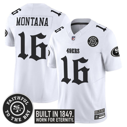 Men's San Francisco 49ers 'Fog City Gothic Edition' Vapor Limited Jersey - All Stitched SF49_KDZ - KINDOZY