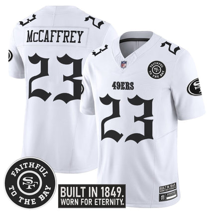 Men's San Francisco 49ers 'Fog City Gothic Edition' Vapor Limited Jersey - All Stitched SF49_KDZ - KINDOZY