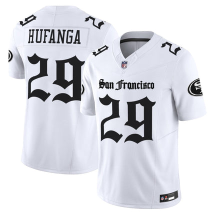 Men's San Francisco 49ers 'Gothic Edition' Vapor Limited Jersey - All Stitched SF49_KDZ - KINDOZY
