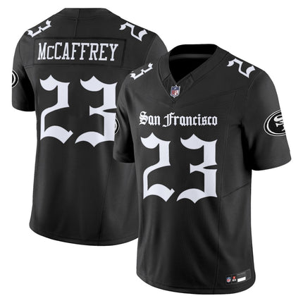 Men's San Francisco 49ers 'Gothic Edition' Vapor Limited Jersey - All Stitched SF49_KDZ - KINDOZY