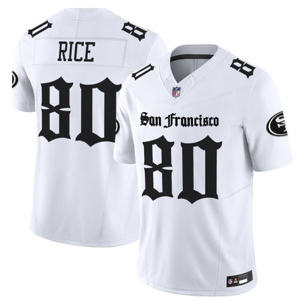 Men's San Francisco 49ers 'Gothic Edition' Vapor Limited Jersey - All Stitched SF49_KDZ - KINDOZY