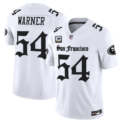 Men's San Francisco 49ers 'Gothic Edition' Vapor Limited Jersey - All Stitched SF49_KDZ - KINDOZY